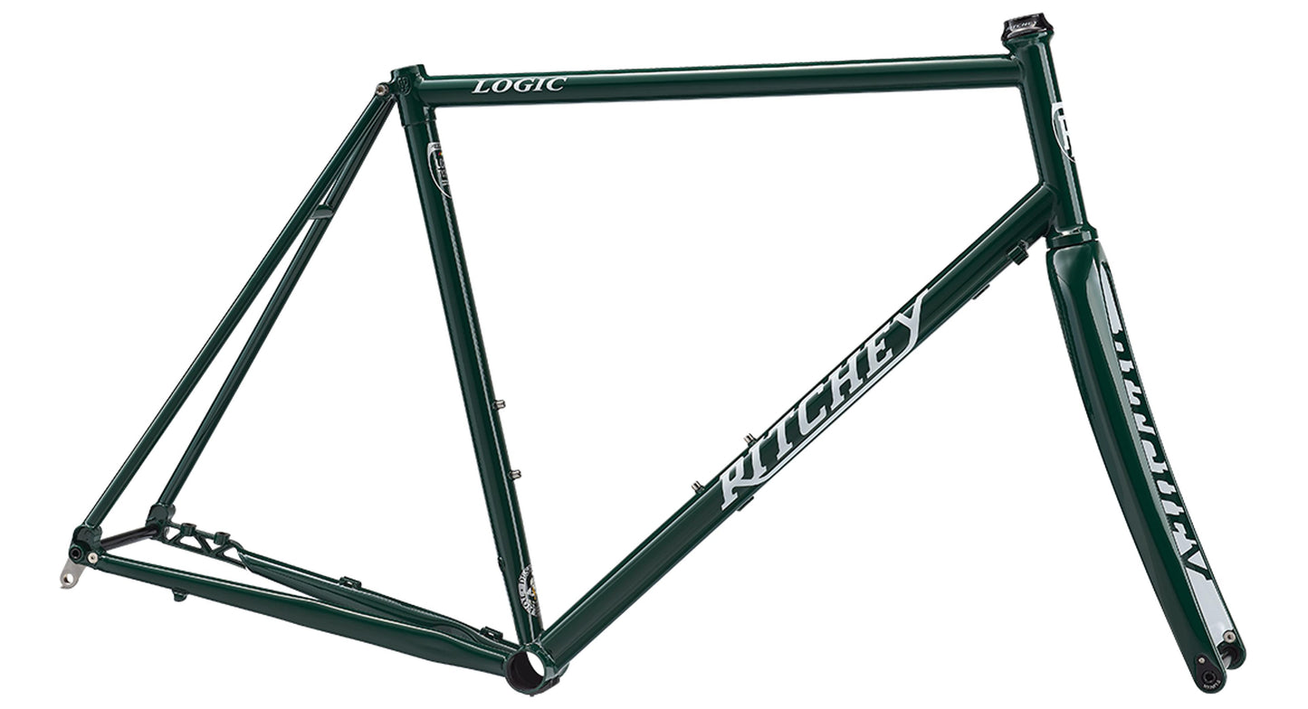 Ritchey Road Logic Disc Frameset - 55cm Dark Green