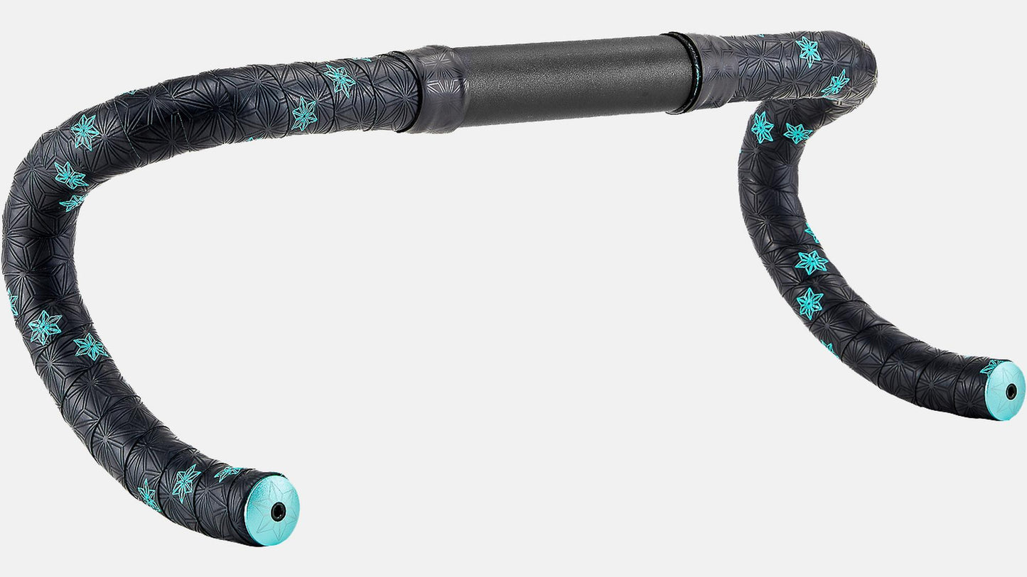 Supacaz Bar tape - Black/Celeste Print