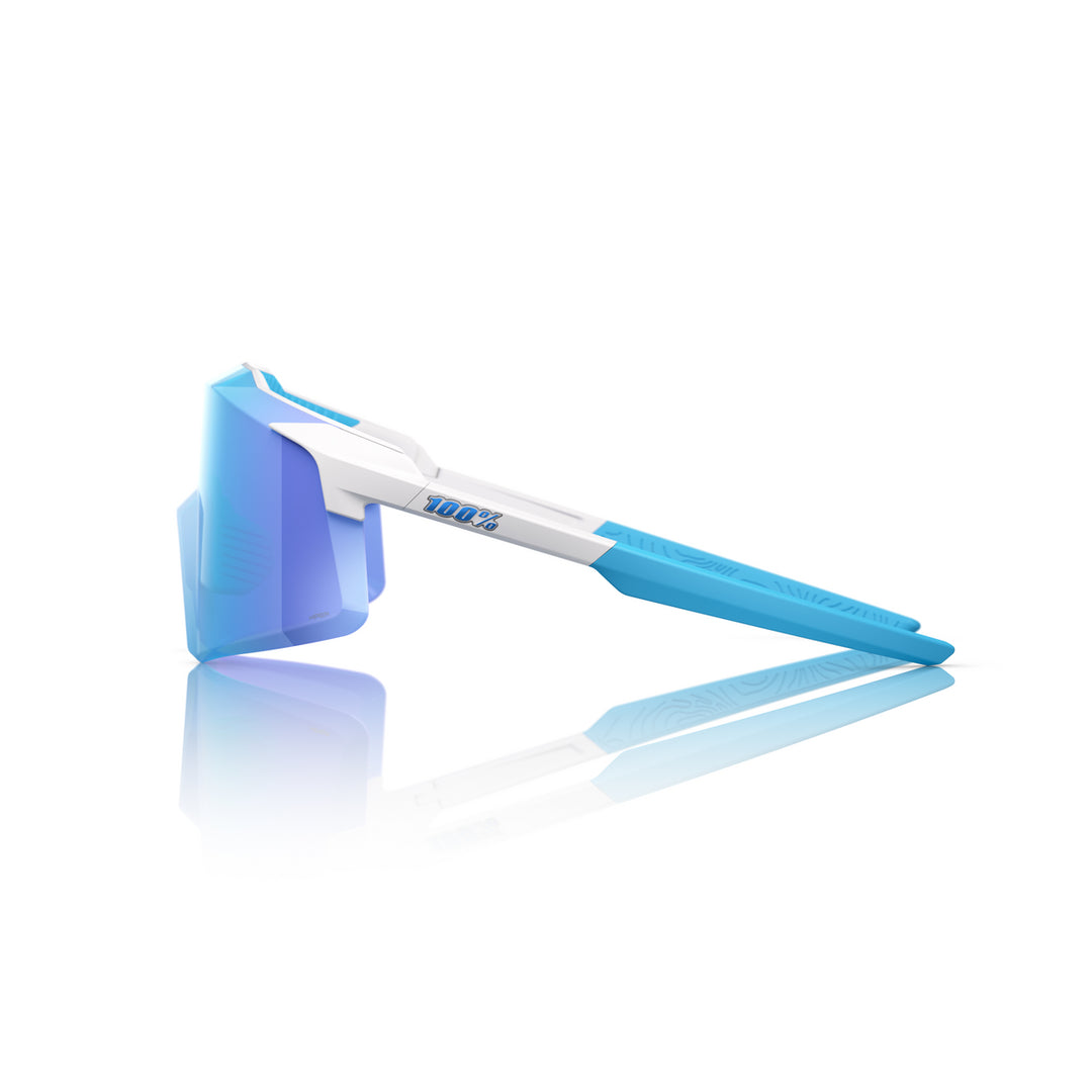 AEROCRAFT - Matte White - HiPER Blue Mirror