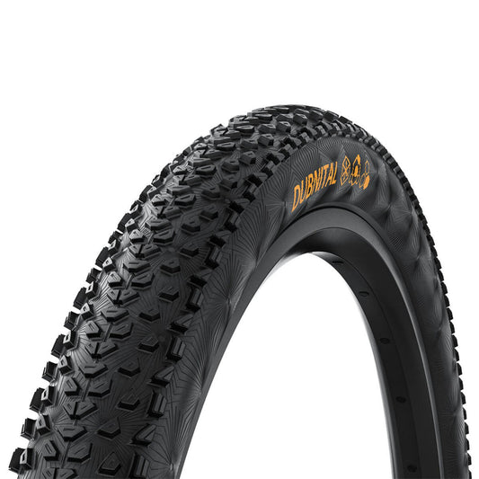 Continental Dubnital Tubeless Ready Folding tyre 29 X 2.40 Race casing Rapid Compound black