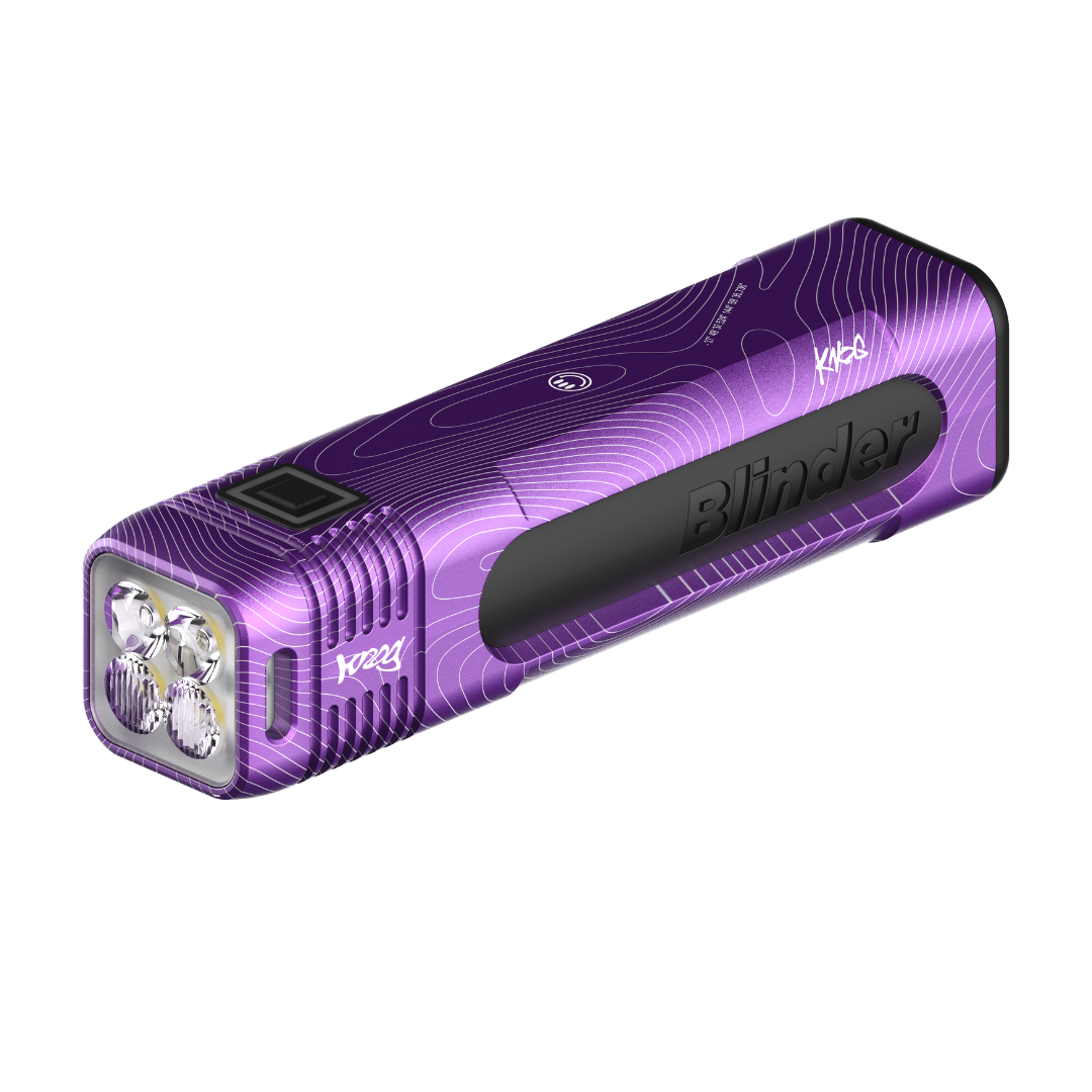 Knog Blinder 900 Front Bike Light - LTD Ano Purple