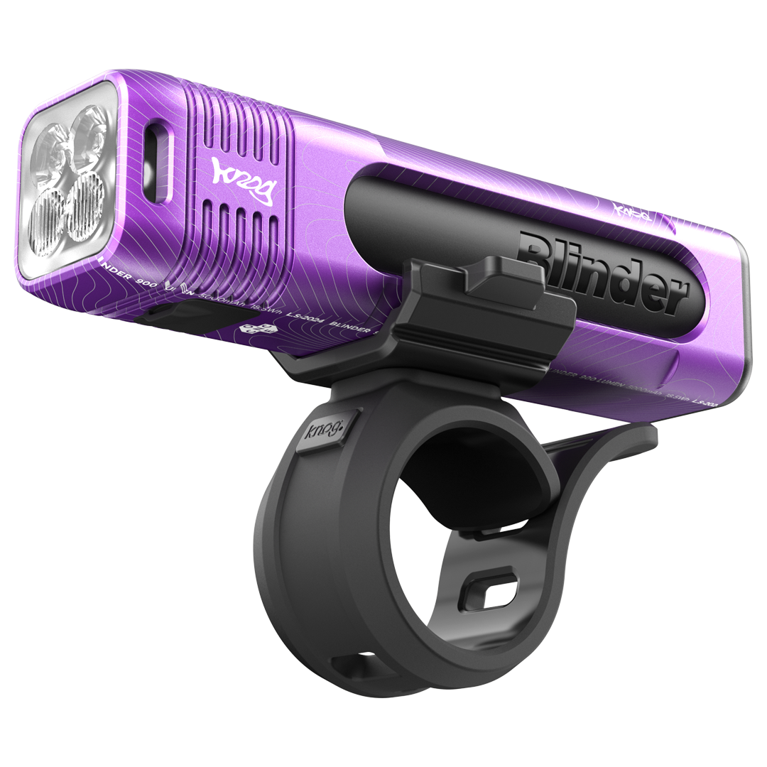 Knog Blinder 900 Front Bike Light - LTD Ano Purple