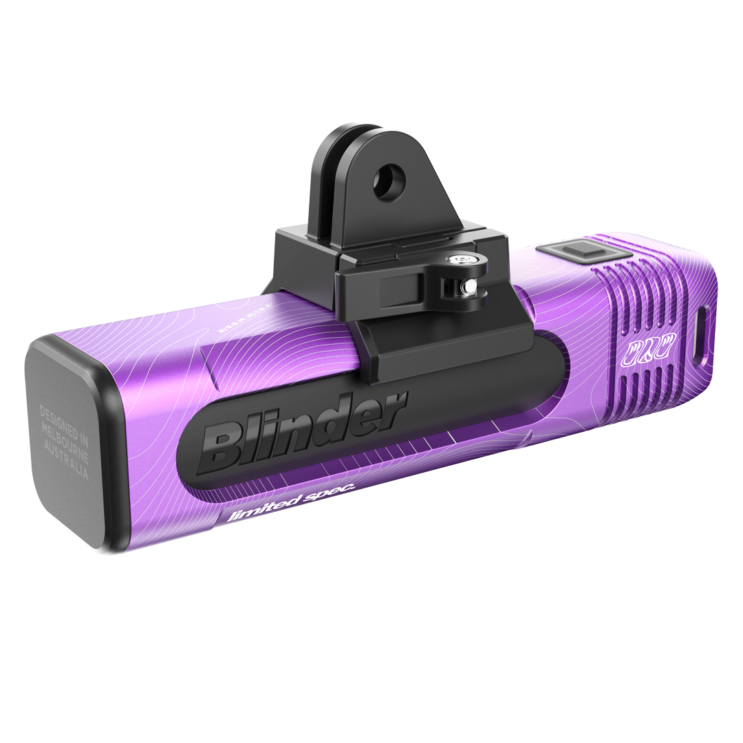 Knog Blinder 900 Front Bike Light - LTD Ano Purple